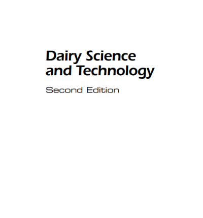 Dairy Science and technology